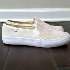 COPY - Keds Double Decker Perforated Suede Slip On Shoes 6